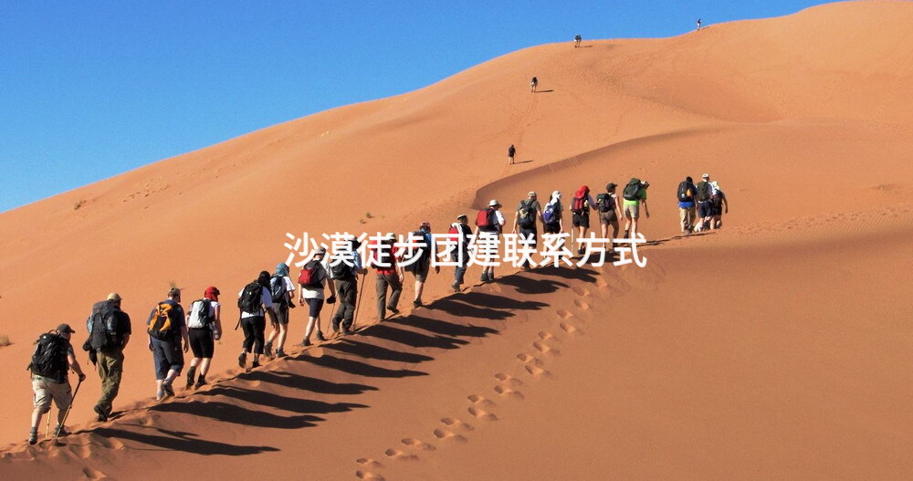 沙漠徒步团建联系方式