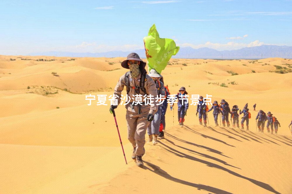 宁夏省沙漠徒步季节景点